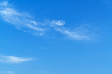 Blue sky and white clouds