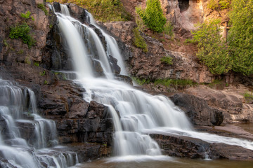 Fototapeta na wymiar Gooseberry Falls, Minnesota