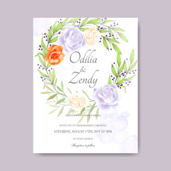 beautiful and elegant wedding cards invitation