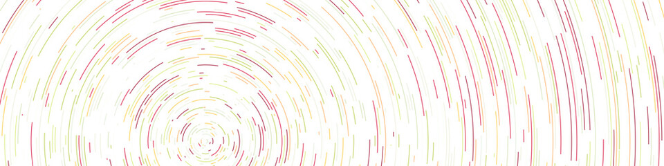 Colorful Universe Circular Distribution Computational Generative Art background illustration