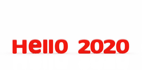 hello 2020, 2020 new year, happy new year greeting card, background for christmas holiday