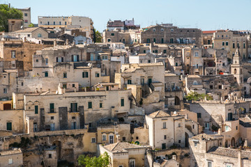 Obraz premium Ancient town of Matera (Sassi di Matera), Basilicata, southern Italy