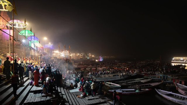Gange ceremony timelapse