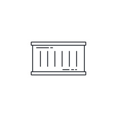Isolated container icon vector design