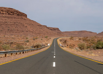 Fototapeta na wymiar road in Namibia