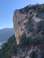 Pasarelas de Montfalco en el Congost del Montrebei (Lleida) España