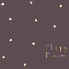 Happy Easter Greeting Card