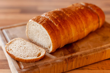 Bread on desk