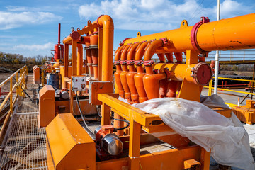 Separators are end. Equipment for oil separation. Modular oil treatment unit. Bulite for...