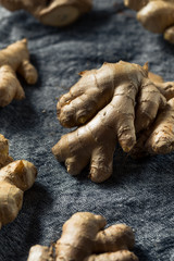 Raw Brown Organic Spicy Ginger Root