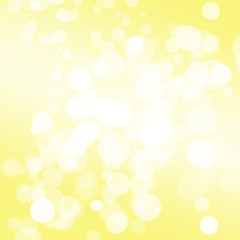 abstract bokeh white circle light yellow background