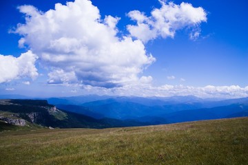 Naklejka premium небо горное