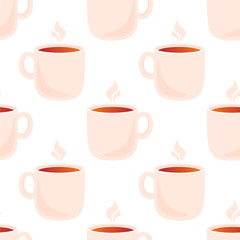 Big cup of tea pattern
