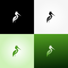 Crane logo design template