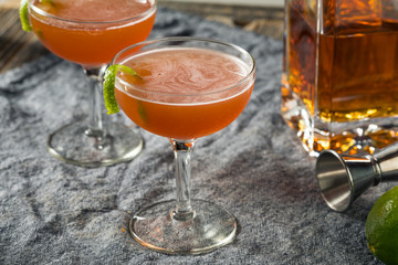 Homemade Cognac Japanese Cocktail