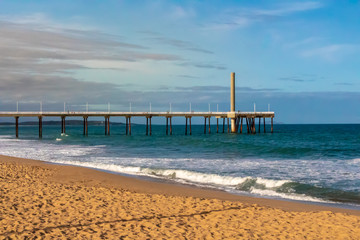 Fototapeta premium pier on the beach