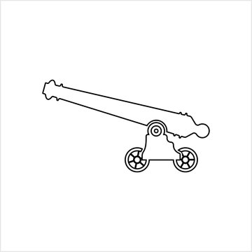 recommend clip art: Cannon Icon, Weapon Icon, Old Style