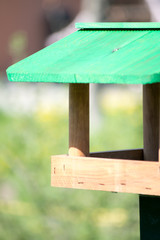 birdhouse on tree in nature