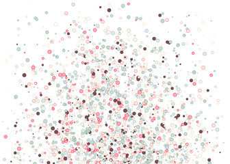 Colorful Universe Distribution Computational Generative Art background illustration