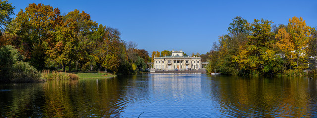 Royal Palace on the Water in Lazienki Park, Warsaw
