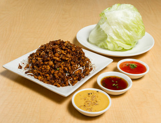 chicken lettuce wraps