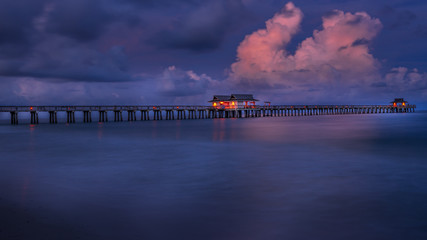 Naples Florida Pier at Sunrise