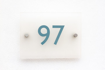 House number 97