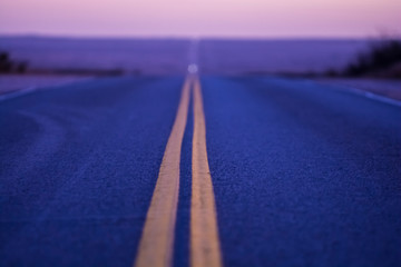 Travel on the route, abstract concept, Pampas, Argentina