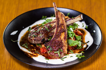 grilled lamb chops