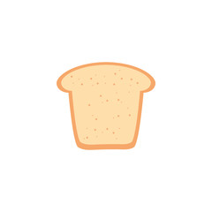 Isolated bread vector design