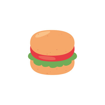 Isolated hamburger icon vector design