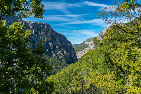 Verdon Gorge, Gorges du Verdon in French Alps, Provence