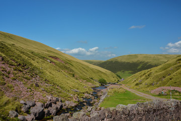 Idyllic landscape in Scotland, United Kingdom