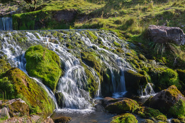 Naklejka na ściany i meble Idyllic landscape in Scotland, United Kingdom