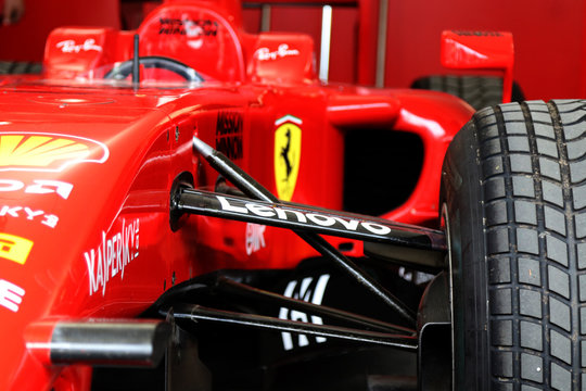 ferrari Formula 1 racing car, italian design
