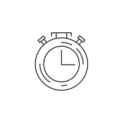 Isolated chronometer vector design