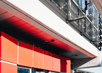 Fragment of Business office building architecture of Modern City Leibnitz