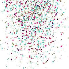 Colorful Universe Distribution Computational Generative Art background illustration