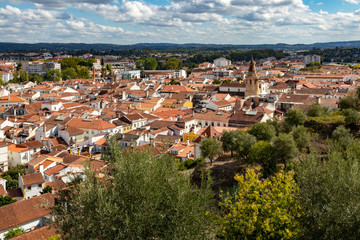 Fototapeta na wymiar Cityscape Of Tomar, Portugal.
