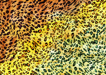 leopard skin background