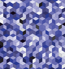 Abstract cubes background