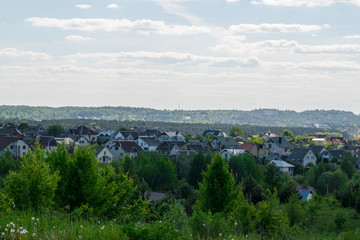 panoramic view of the city