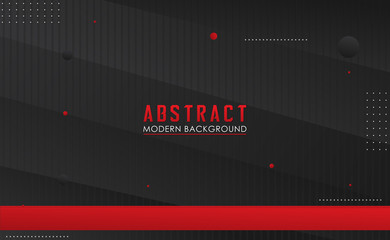 Black and Red Modern Abstract Background