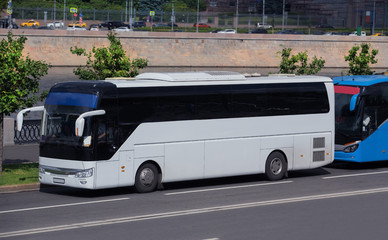 Tourist Buses at the bus station