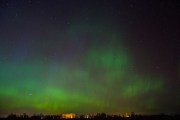 Fototapeta na wymiar aurora borealis 