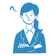 businesswoman simple