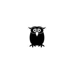Owl logo template vector icon design