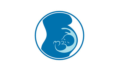 Obraz premium Pregnant logo
