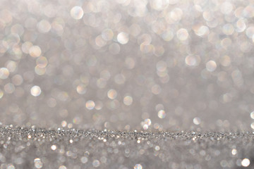 silver glitter abstract background	