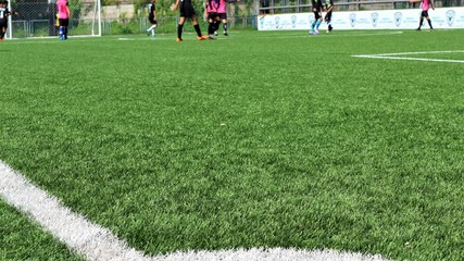 football on the field